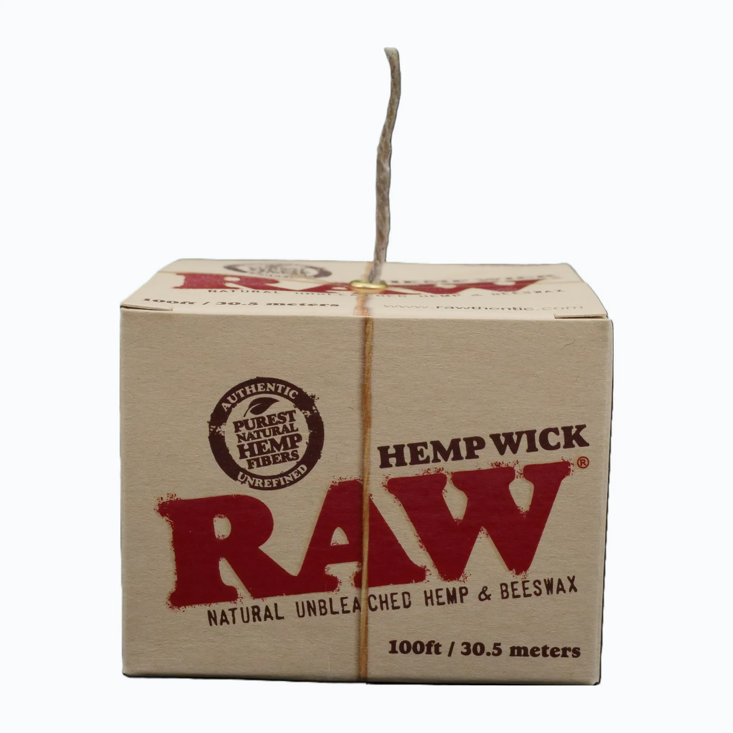 RAW Hemp Wick Ball - 100ft